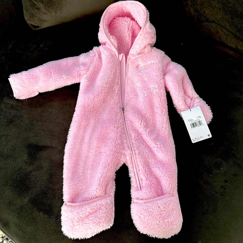 Nike hooded Sherpa winter suit